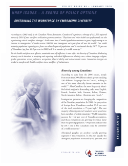 Sustaining the Workforce by Embracing Diversity