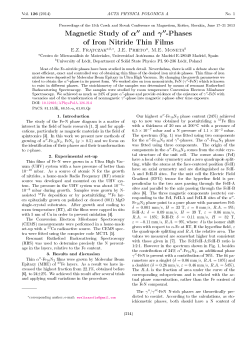 Magnetic Study of &alpha; and &gamma; -Phases of Iron Nitride Thin Films
