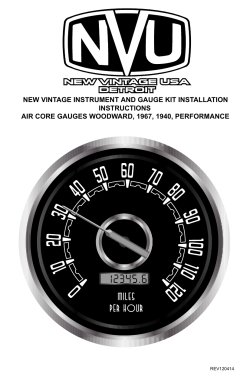 new vintage instrument and gauge kit