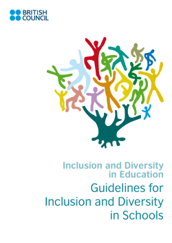 Guidelines for Inclusion and Diversity in Schools