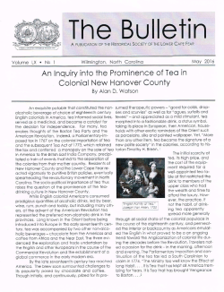 The Bulletin - Lower Cape Fear Historical Society