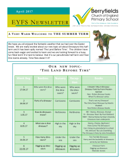 EYFS NEWSLETTER