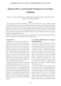 Improved Wave-vessel Transfer Functions by