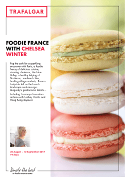 foodie france with chelsea winter