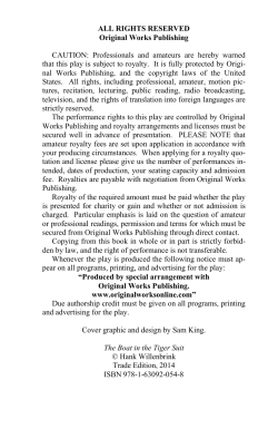 script sample - Original Works Publishing