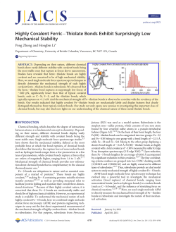 Highly Covalent Ferric-thiolate Bonds Exhibit Surprisngly Low