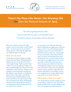 There`s No Place Like Home - Caring Companions at Home