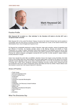 Mark Heywood QC