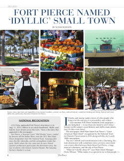 fort pierce named `idyllic` small town