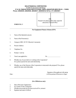 FORM NO. 3 Affix Passport size photograph(s)