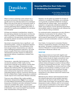 Ensuring Effective Dust Collection in