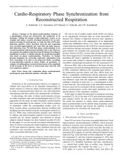 Cardio-Respiratory Phase Synchronization from Reconstructed