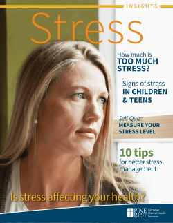 insights - Pine Rest Christian Mental Health Services