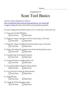 Scan Tool Basics