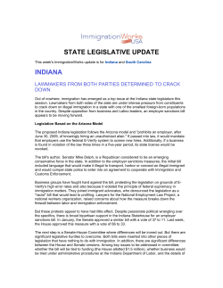 Updates on Wisconsin, Arizona, South Carolina and Indiana