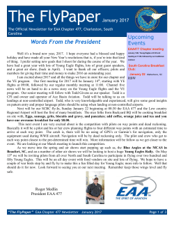 January - EAA Chapter 477