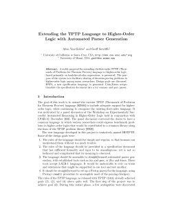 Extending the TPTP Language to Higher