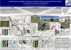 Landscape and vegetation change on the Iberian Peninsula during