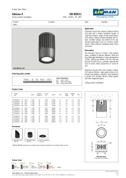 Odessa 2 Ceiling (Spec sheet Form)
