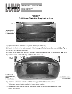 FDRS-FPI Install 7-14 - Lund Industries, Inc.