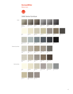 5000 Series Furniture