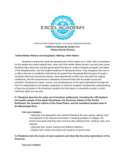 Social Science 5th Grade