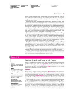 Spoilage, Rework, and Scrap in Job Costing - McGraw