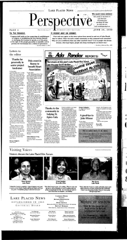 LAKE PLACID - NYS Historic Newspapers