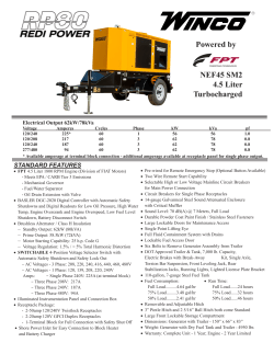 NEF45 SM2 4.5 Liter Turbocharged Powered by