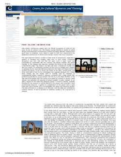 indo - islamic architecture