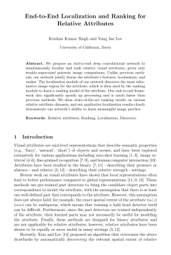 End-to-End Localization and Ranking for Relative