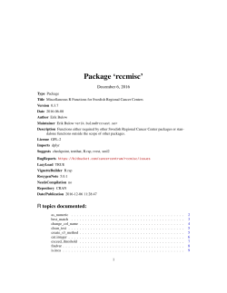 Package `rccmisc`