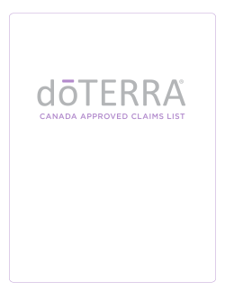 canada-tools | doTERRA Essential Oils