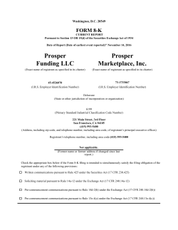 Prosper form 8K 11_18_16