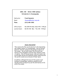 1 Course Description: