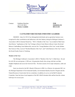 cattlemen recognize industry leaders