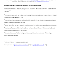 Phenome-wide Heritability Analysis of the UK Biobank