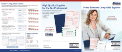 High Quality Supplies for the Tax Professional