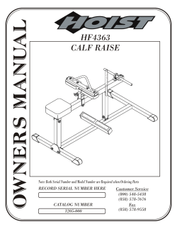 HF4363 Cover - HOIST Fitness