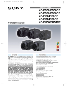 XC-ES50/ES50CE XC-ES30/ES30CE XC-EI50/EI50CE XC