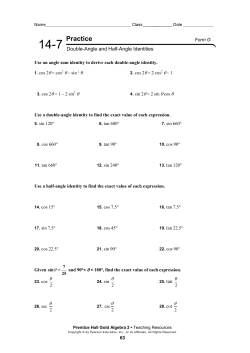 Practice - buskemath