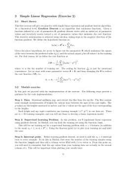 3 Simple Linear Regression (Exercise 2)
