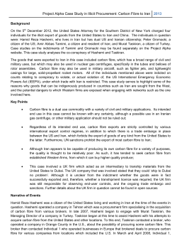 Carbon Fibre - Project Alpha