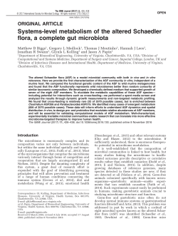 Systems-level metabolism of the altered Schaedler flora, a complete