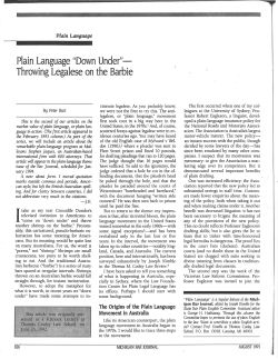 Throwing Legalese on the Barbie