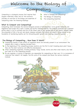 The Biology of Composting