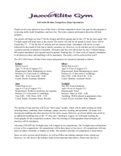2017-2018 All-Star Competition Cheer Information