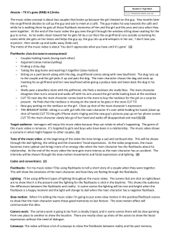 Atozzio &ndash; Til it`s gone (RNB) 4:12mins The music video concept is