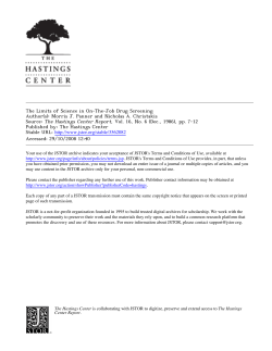 Limits of Science in On-The-Job Drug Screening