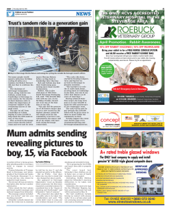 NEWS Mum admits sending revealing pictures to boy, 15, via